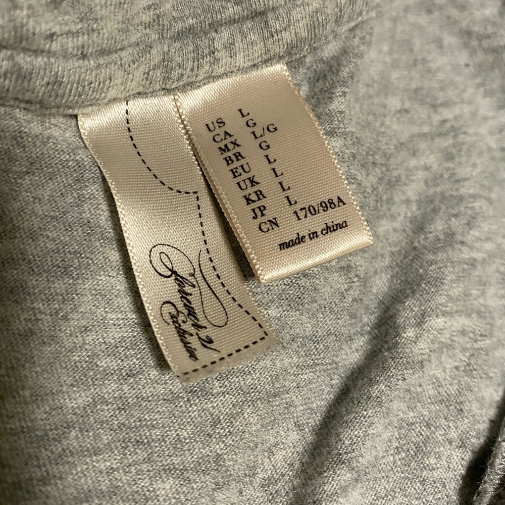 GRAY FOREVER 21 SHIRT